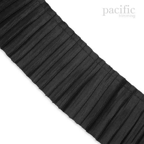 2 1/2" 1-Side Satin Pleat Trim :280098PL