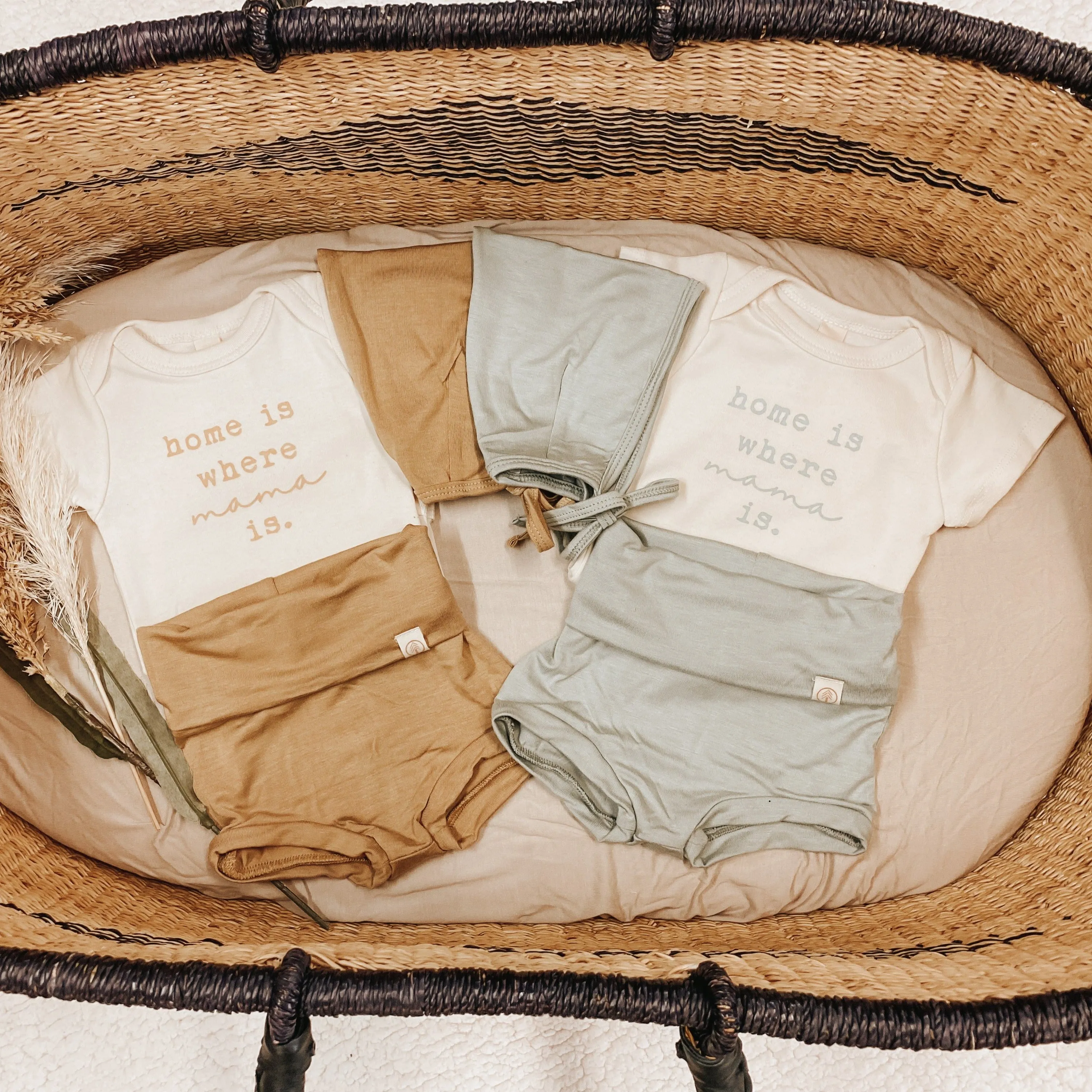 2t, 3t, 4/5t | Fold Over Bloomers | Sage | Bamboo