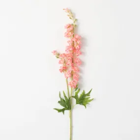 33.5"H Sullivans Pastel Pink Larkspur Spray, Pink