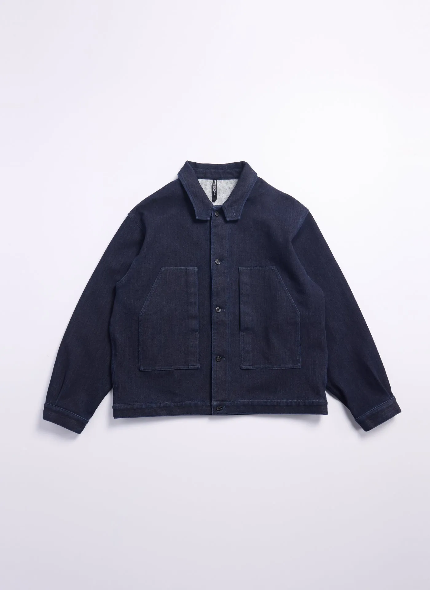 3D Printing Down Denim Soft Tucker Jacket