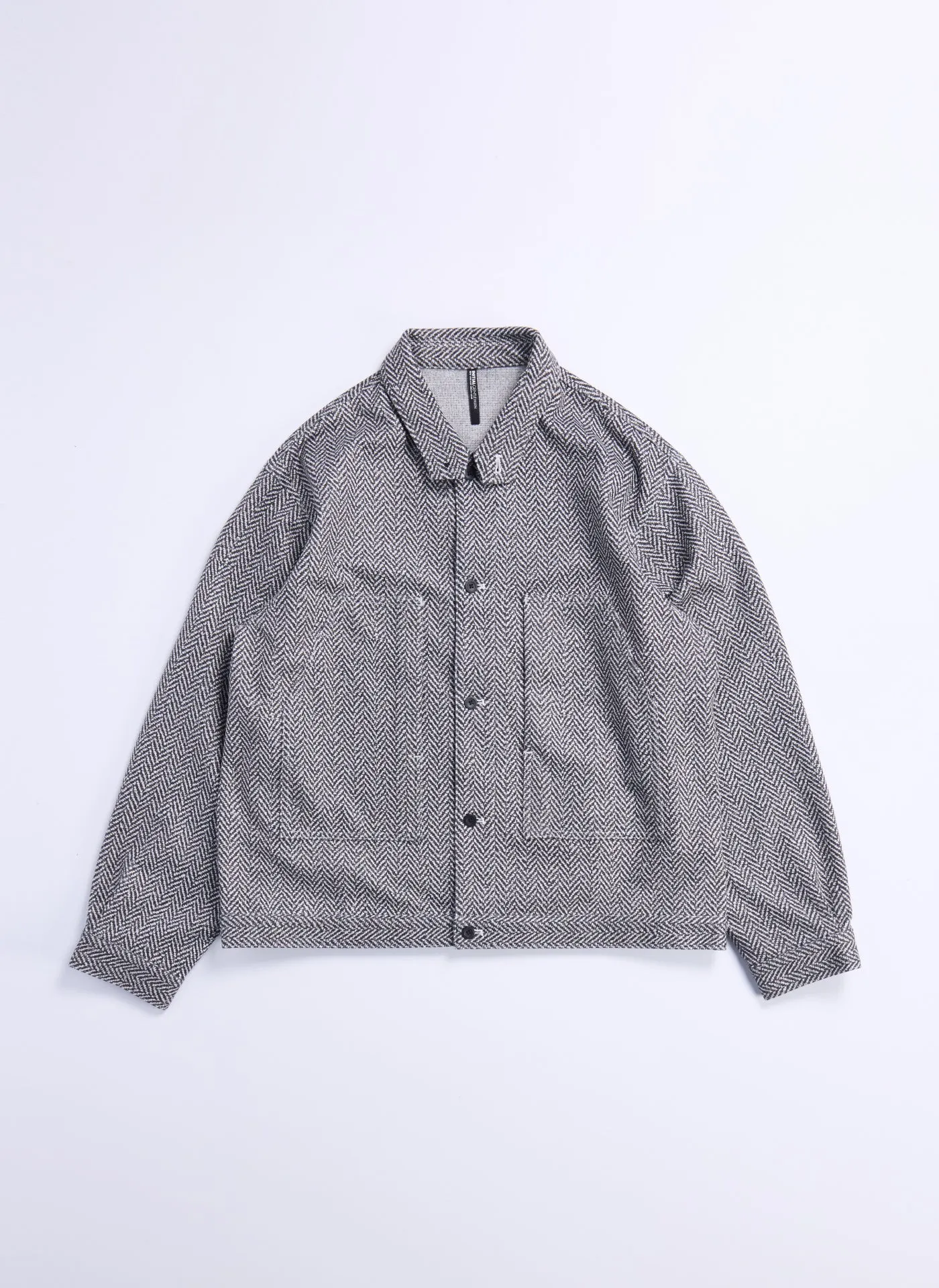 3D Printing Down Fabric Soft Tucker Jacket