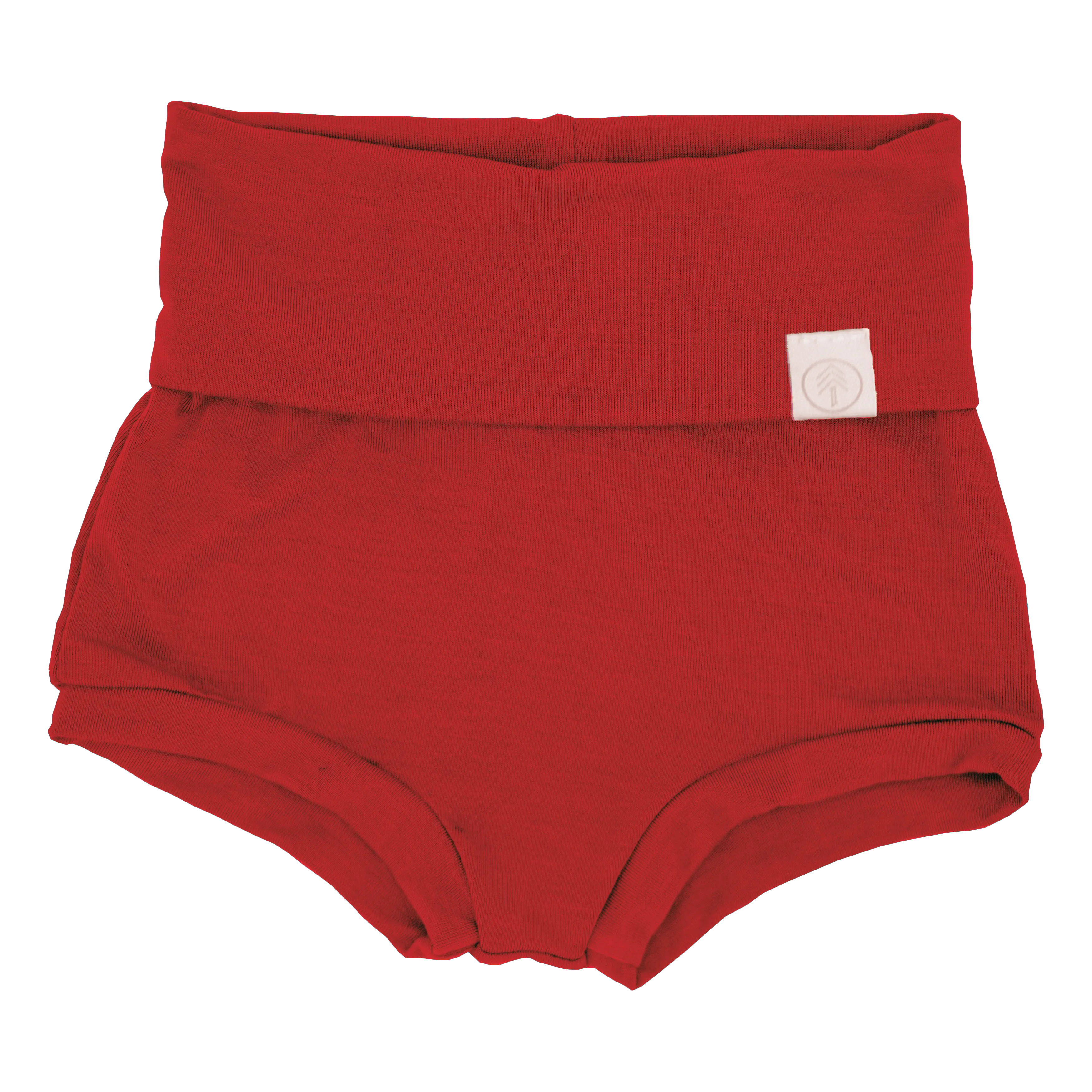 4T   5T | Fold Over Bloomers | Red | Bamboo