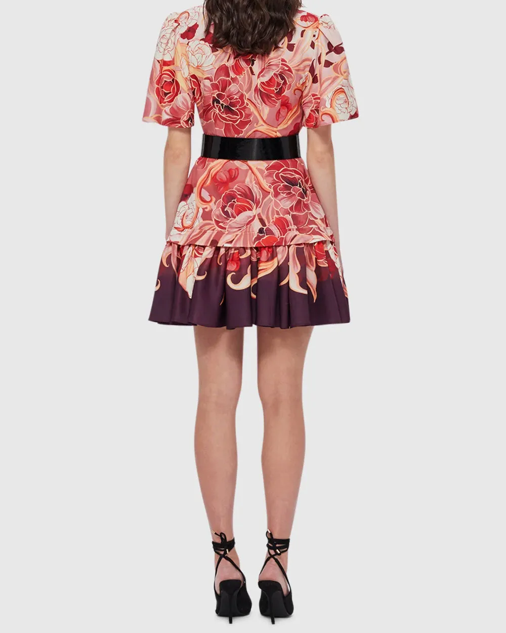 Adorn Print in Passion Beatrice Mini Dress
