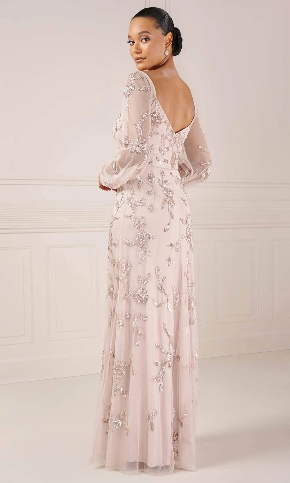 Adrianna Papell Platinum 40440 - Long Sheath Dress