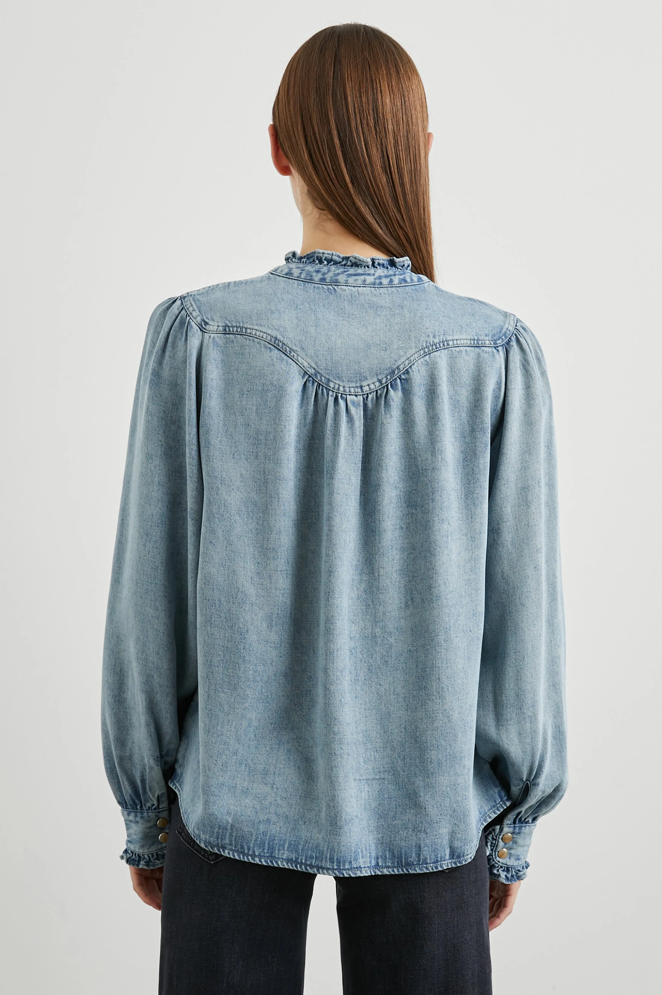 ALANNA SHIRT - ANTIQUE INDIGO