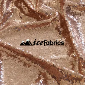 All Over Gold Mesh Glitz Mini Sequins Fabric