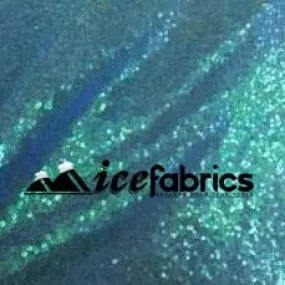 All Over Periwinkle Iridescent Mesh Glitz Mini Sequins Fabric