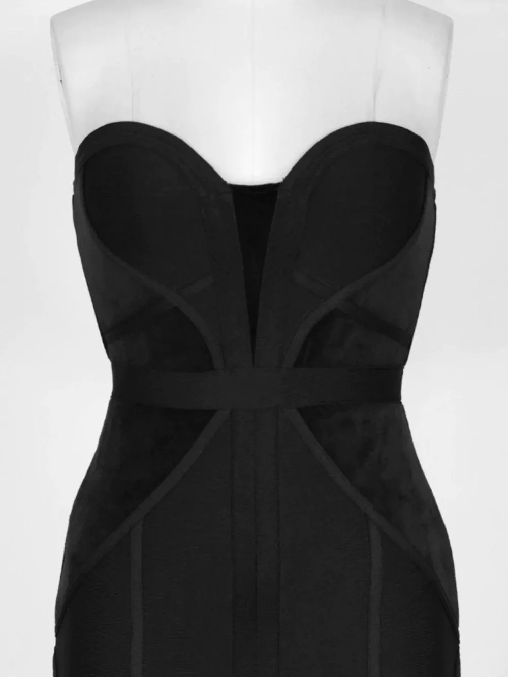 ALVERA Strapless Bandage Dress