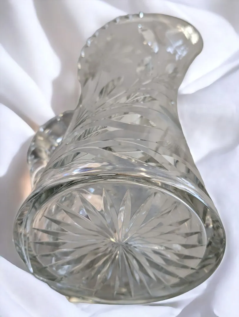 Antique Crystal Clear Decanter