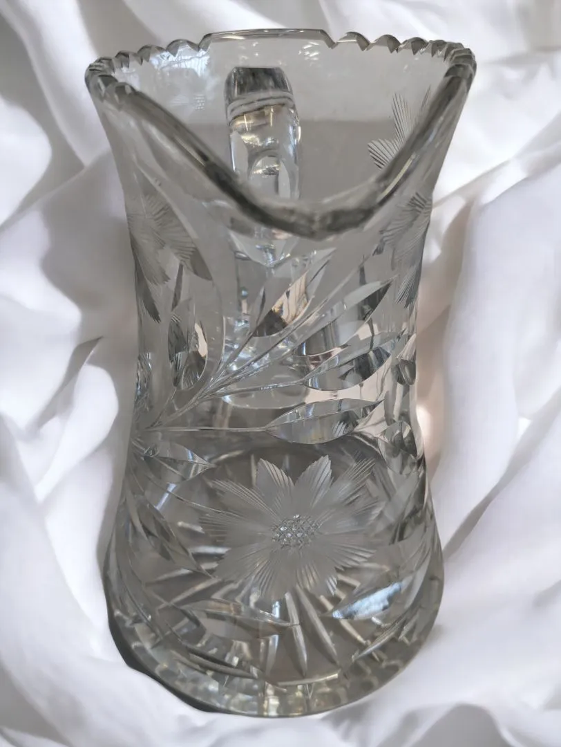 Antique Crystal Clear Decanter