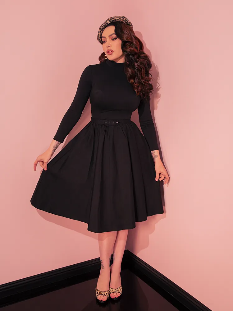 Bad Girl Swing Dress in Black - Vixen by Micheline Pitt