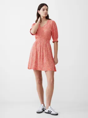 Bernice Shirred Mini Dress
