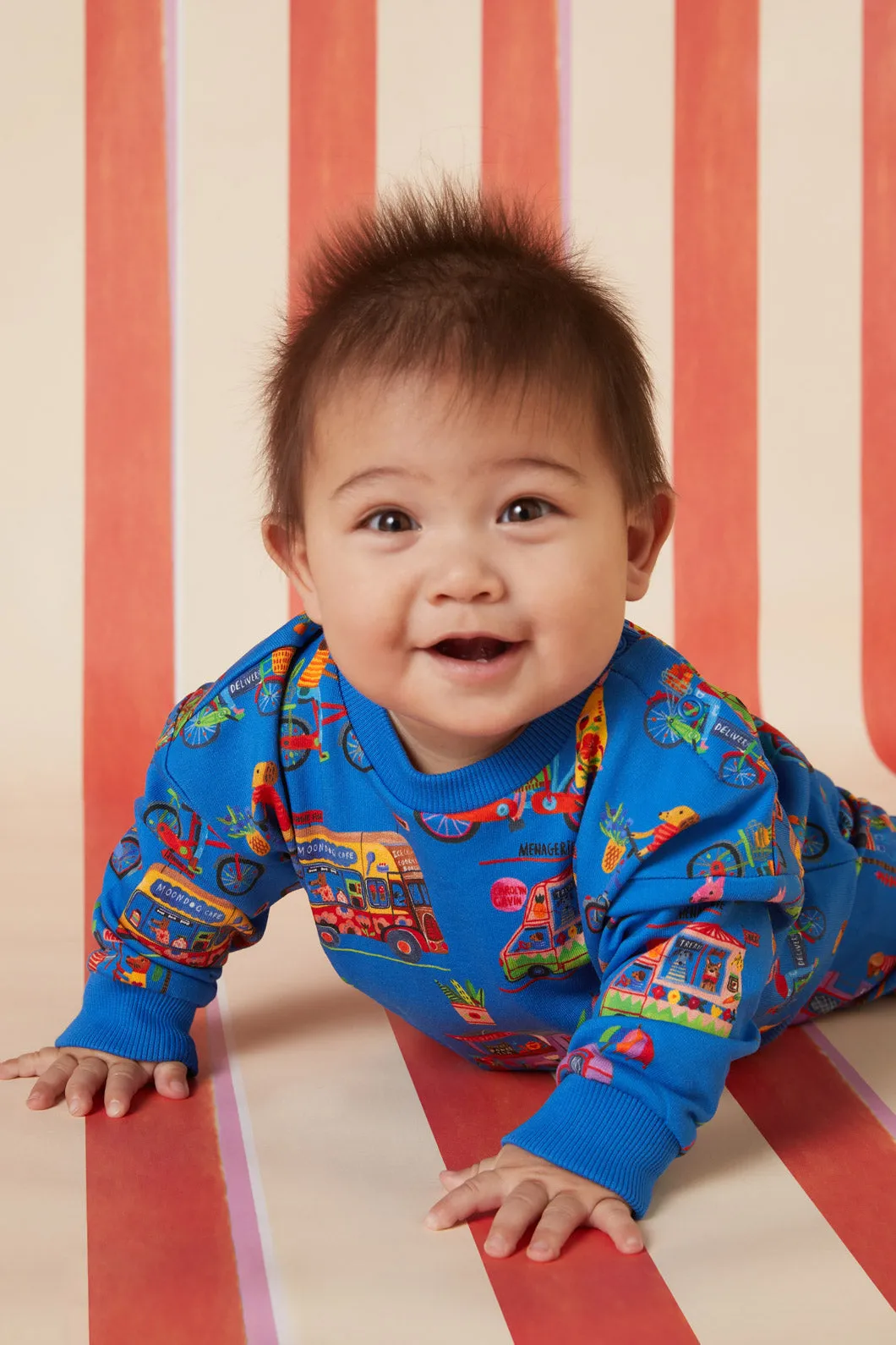 Bikes Baby Sweater