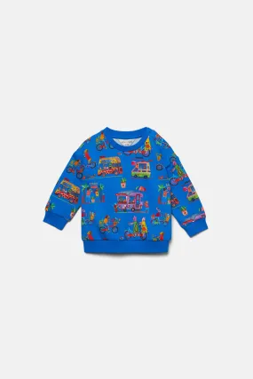 Bikes Baby Sweater