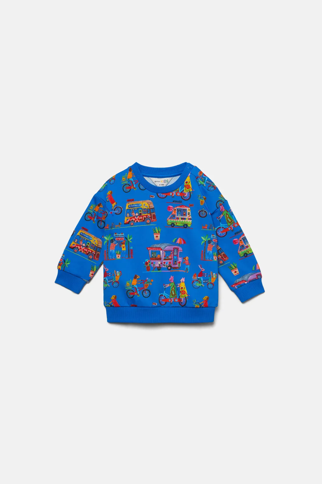 Bikes Baby Sweater