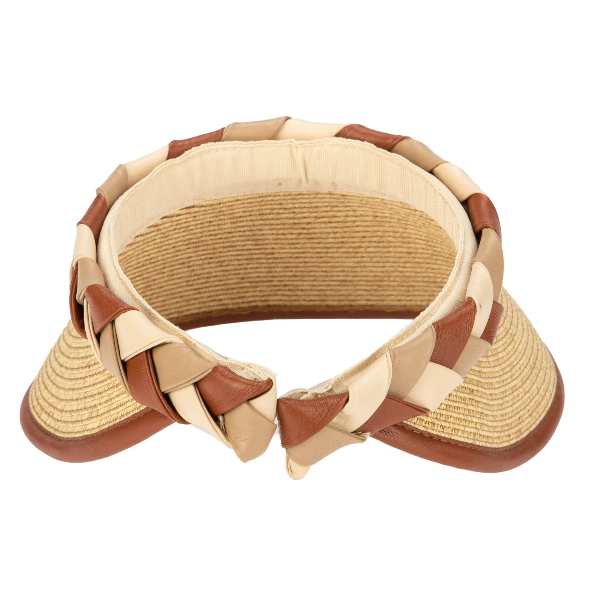 Boss Visor - Ultrabraid Visor with Faux Braided Band