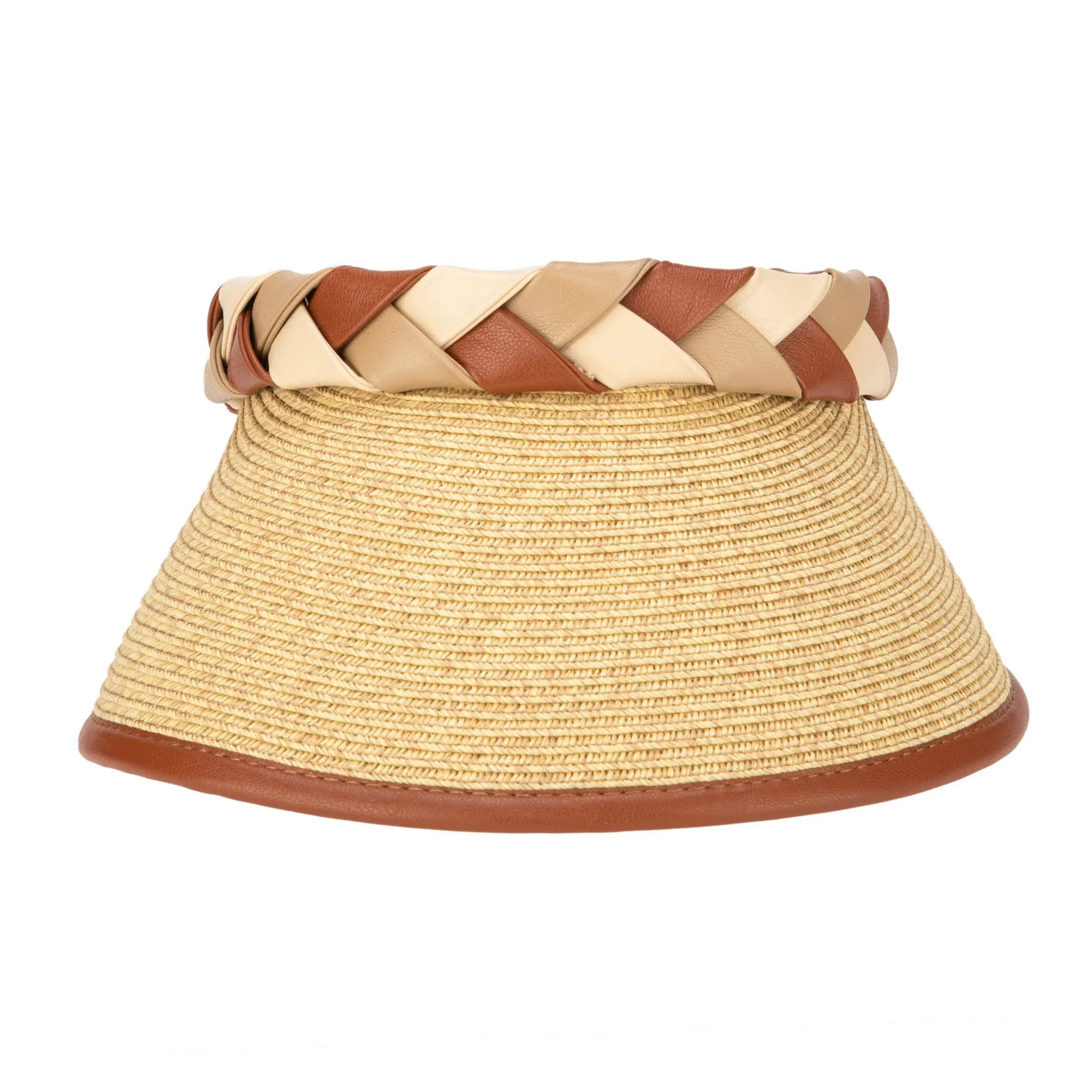 Boss Visor - Ultrabraid Visor with Faux Braided Band