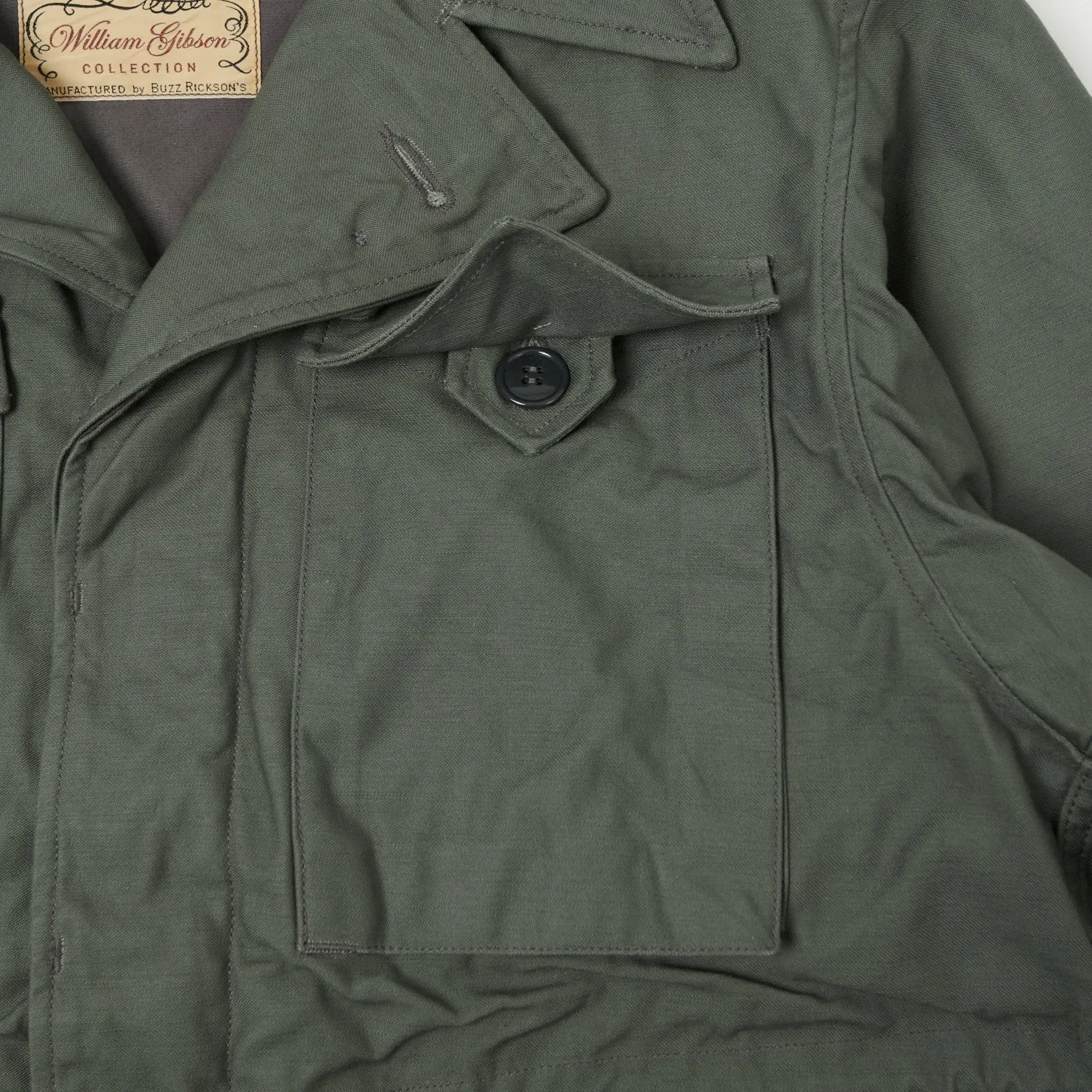 Buzz Rickson's X William Gibson M-1943 Field Jacket - Grey/Green