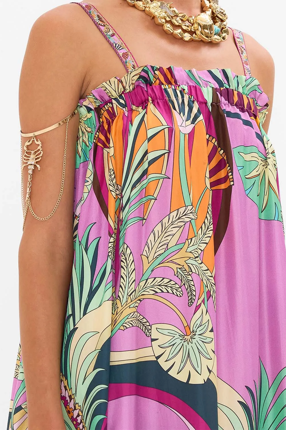 Camilla Wide Strap Sundress - Giza Goddess