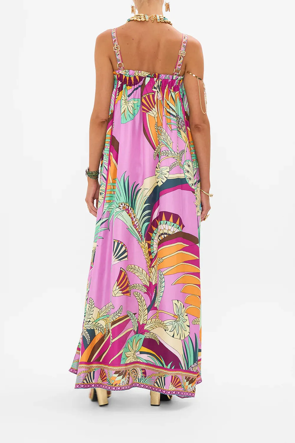 Camilla Wide Strap Sundress - Giza Goddess