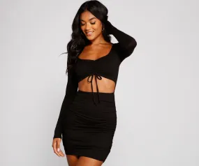 Casual Chic Cut Charming Out Mini Dress