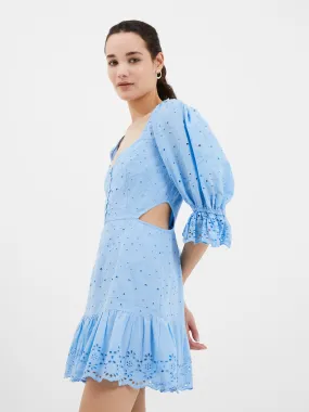 Cilla Broderie Anglaise Cut-Out Dress