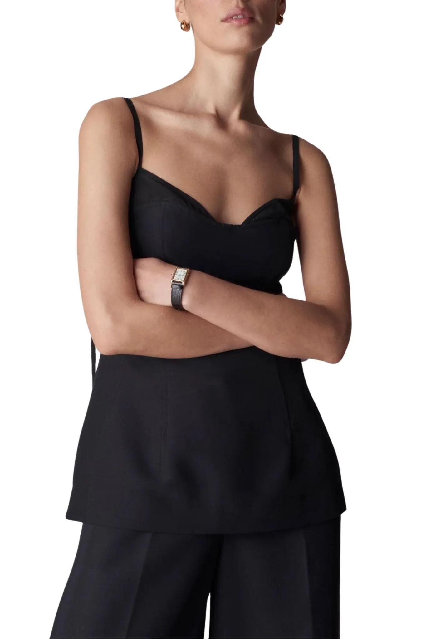 Co Bustier Cut Tank