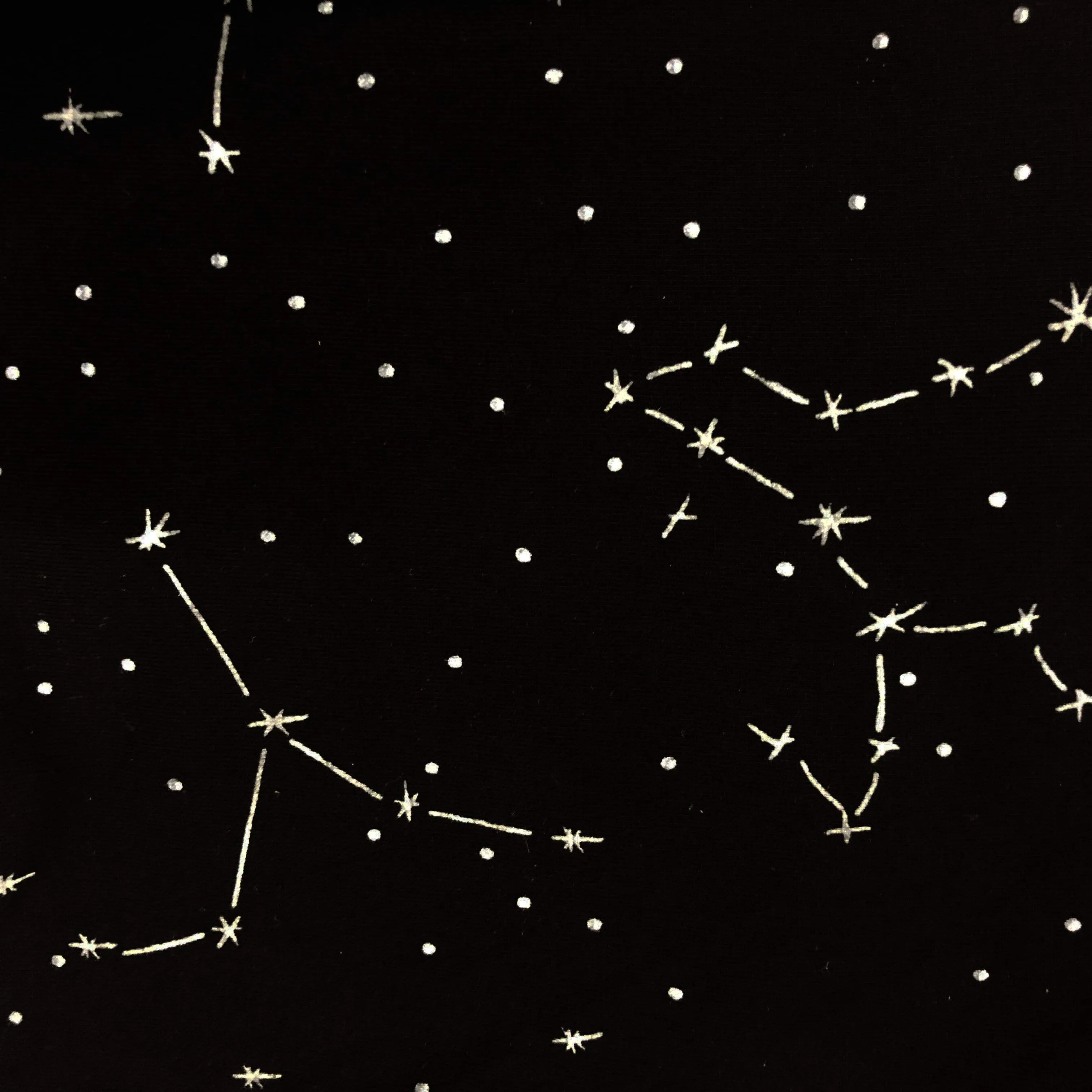 Constellations Glow-in-the-Dark A-Line Dress (No Waist Seam)