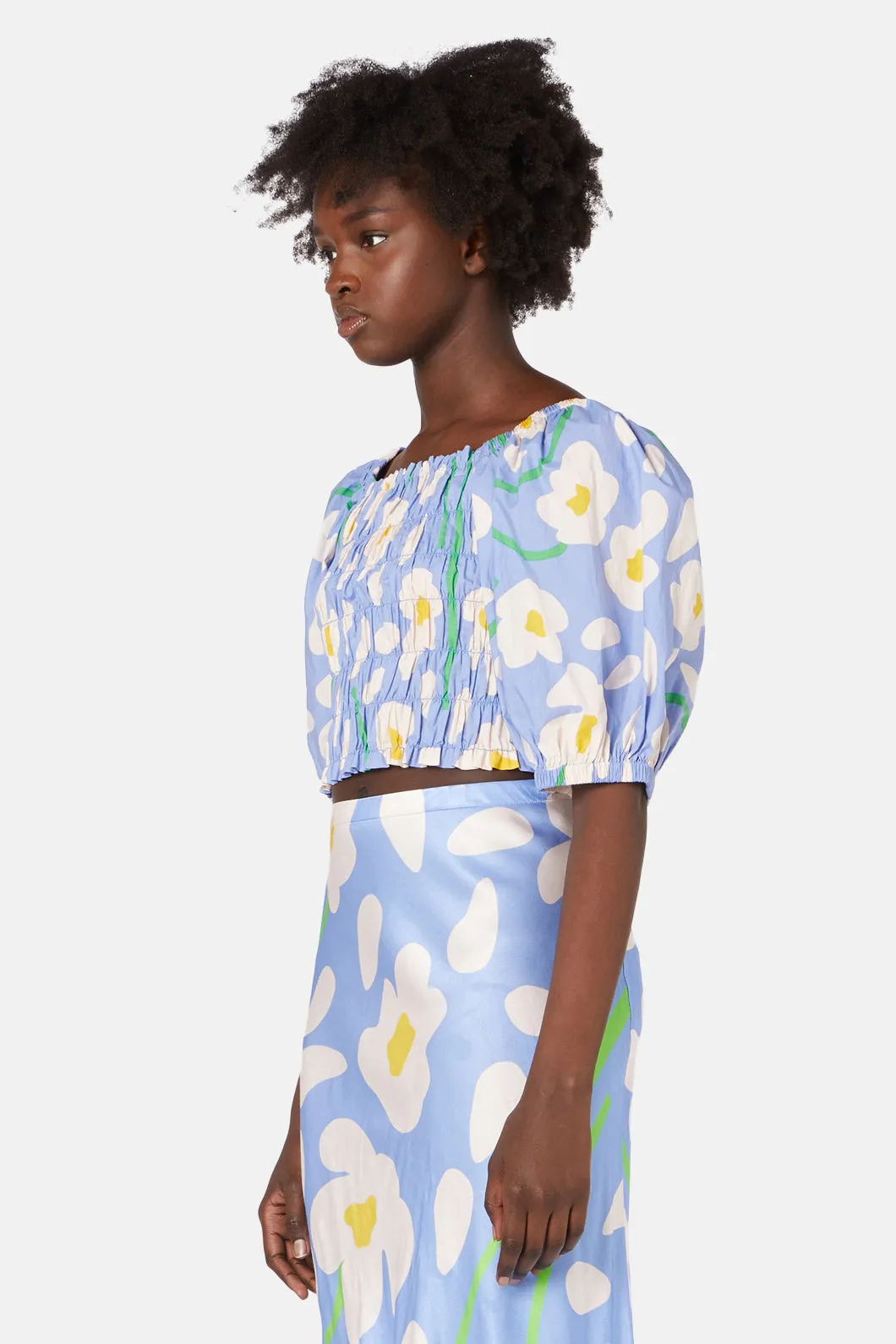 Day Flowers Crop Top