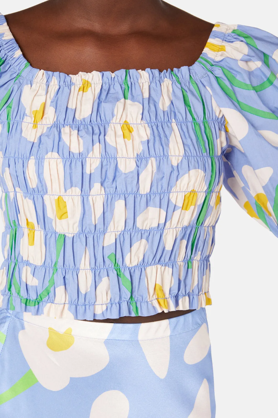 Day Flowers Crop Top