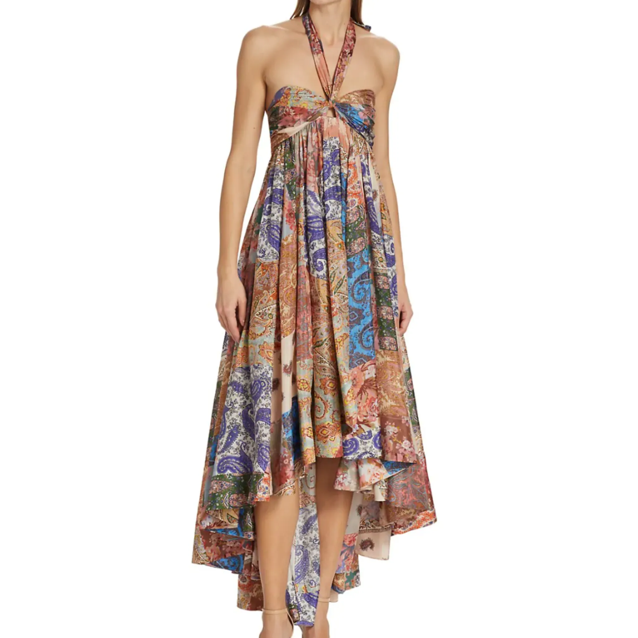 Devi Halter Maxi Dress