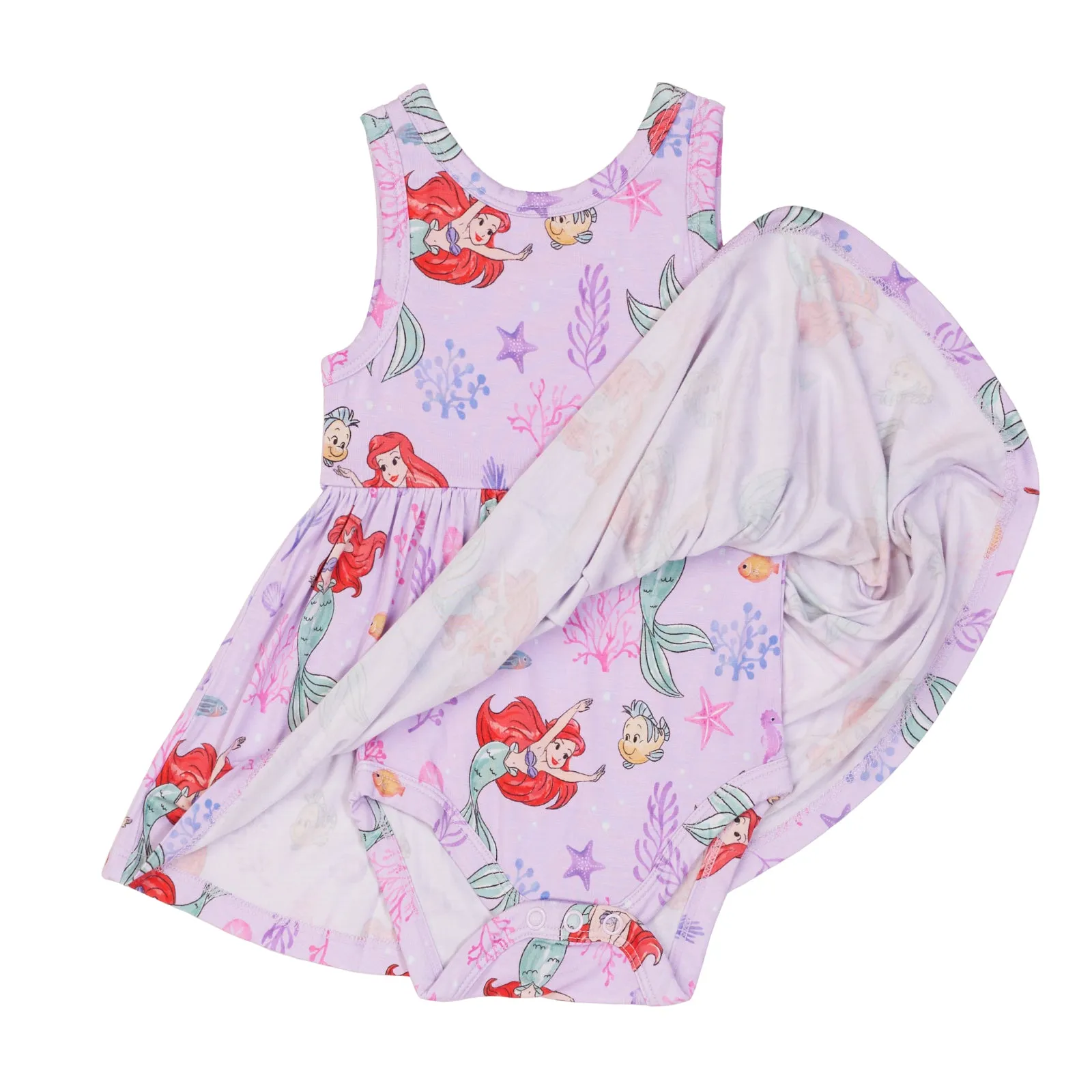 Disney Part of Her World Twirl Dress with Bodysuit