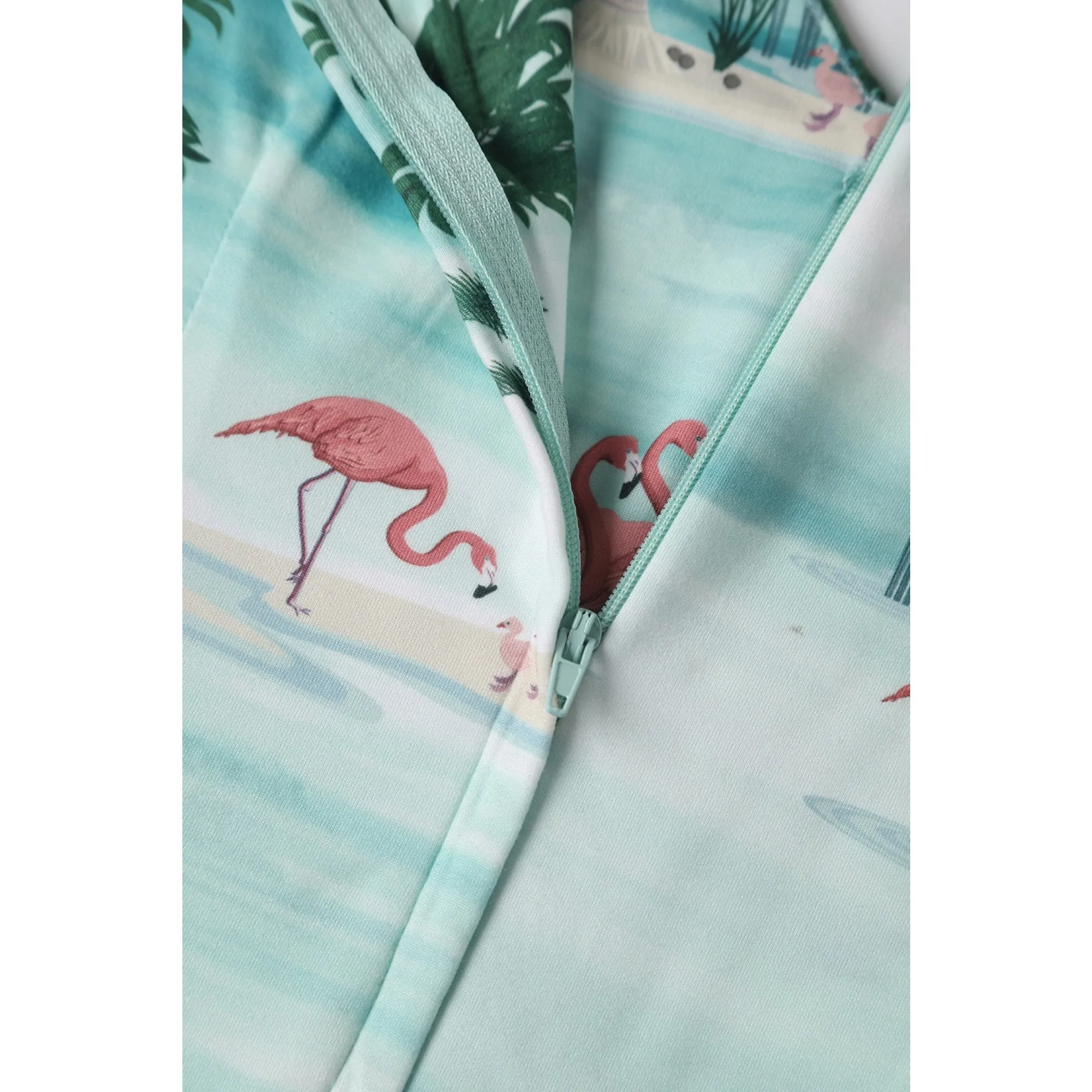 Dolly & Dotty Lilian Top in Flamingo Print