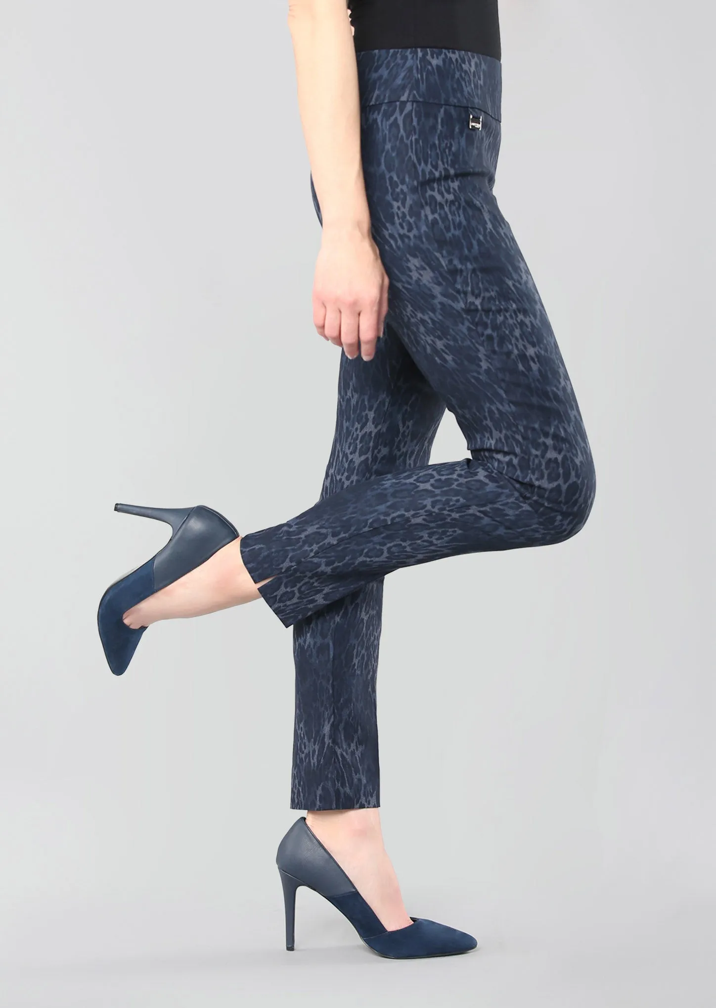 Dorset Leopard Print Slim Leg (Only Size 8 Left)