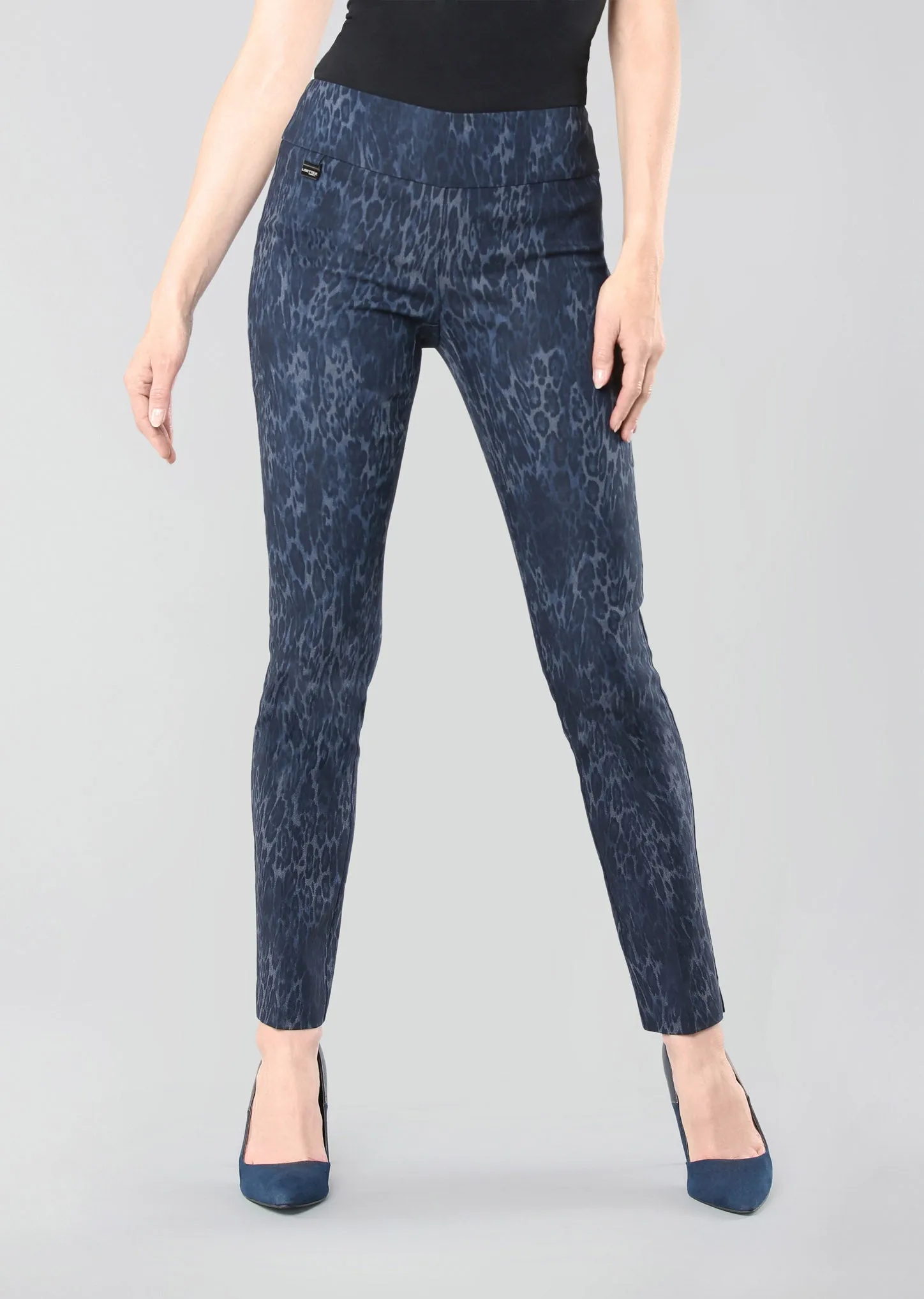 Dorset Leopard Print Slim Leg (Only Size 8 Left)