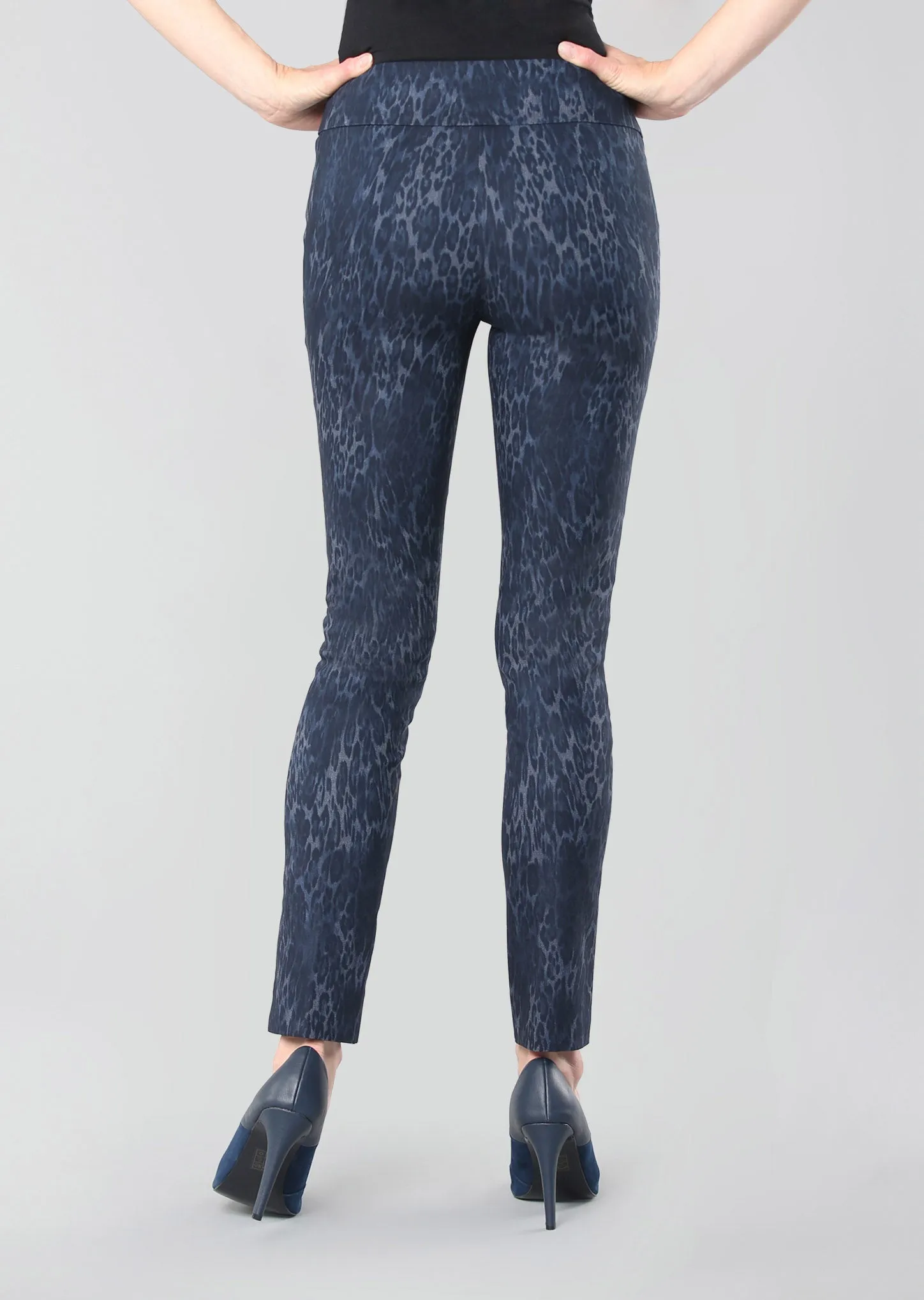 Dorset Leopard Print Slim Leg (Only Size 8 Left)