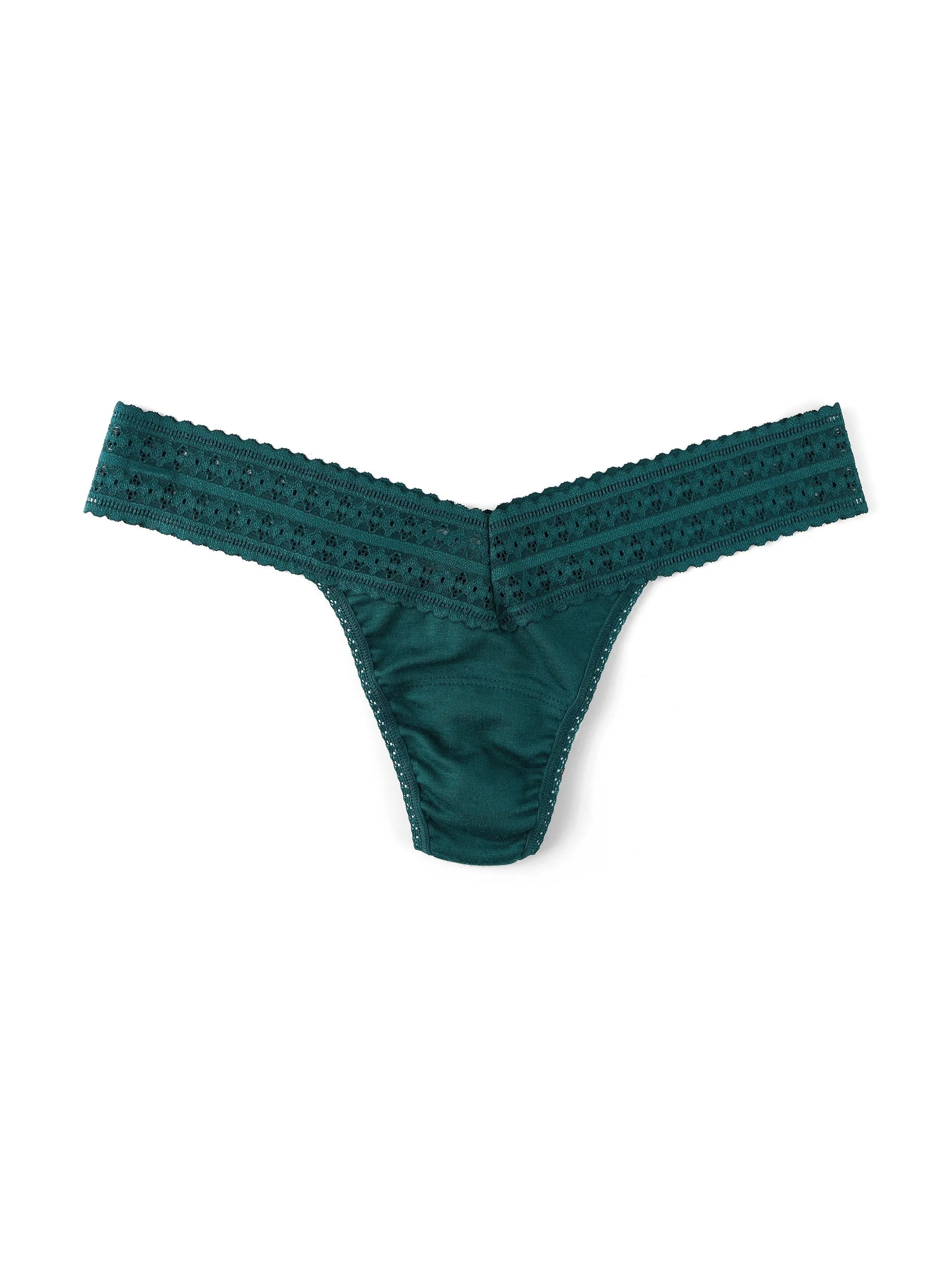 DreamEase® Low Rise Thong Ivy Green