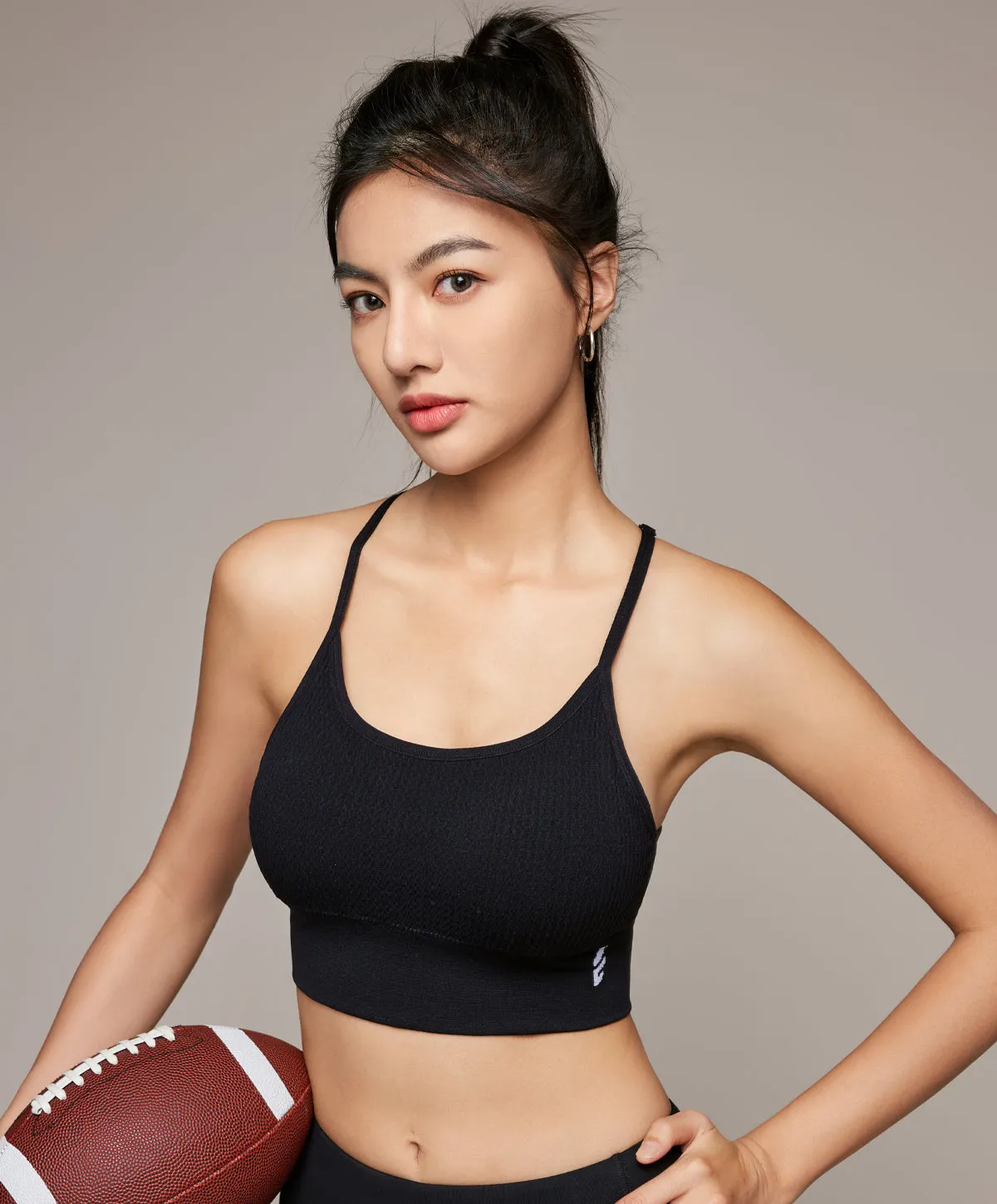 Energized Bohemian Explorer Seamless Waffle-Knit Sports Bra 201-1134S