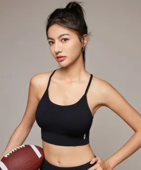 Energized Bohemian Explorer Seamless Waffle-Knit Sports Bra 201-1134S