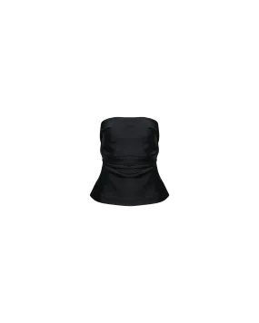 FIREBIRD SATIN BODICE BLACK