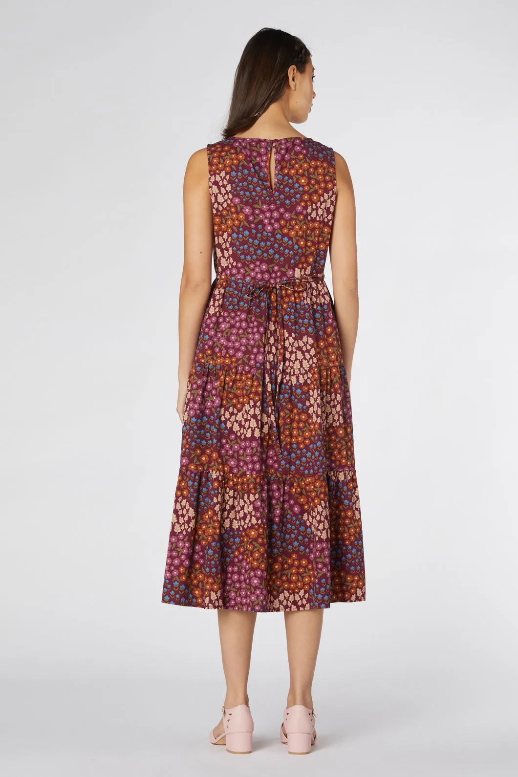 Floral Patchwork Dress