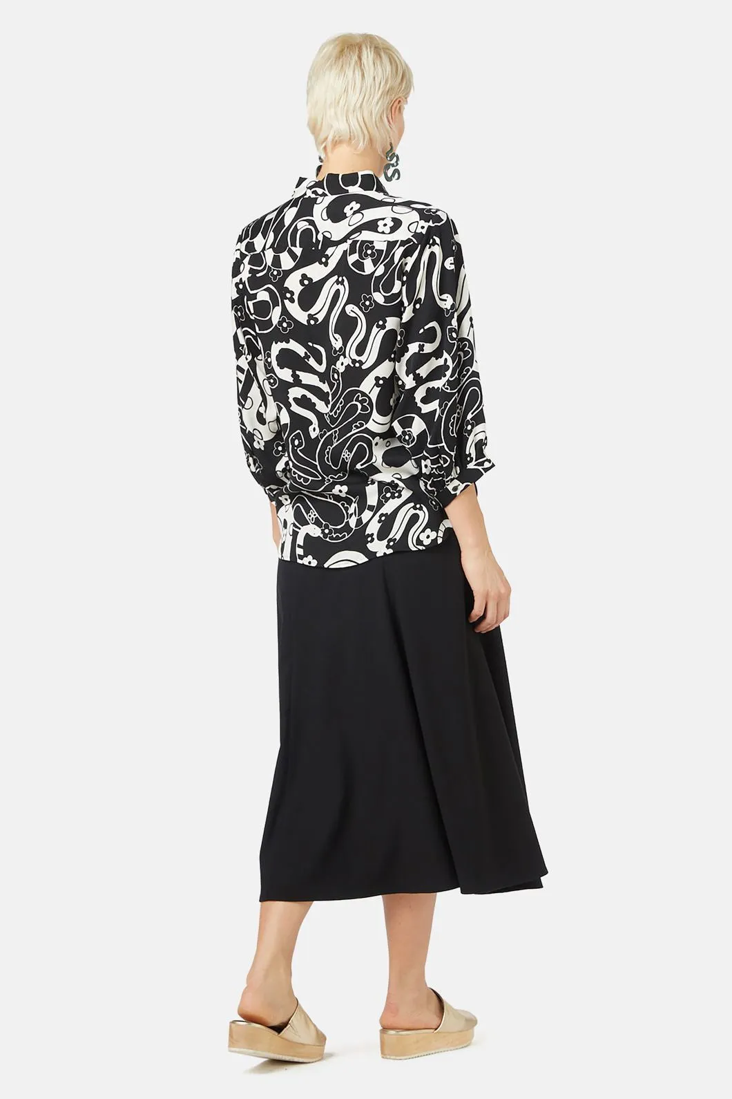 Floral Snake Shirt