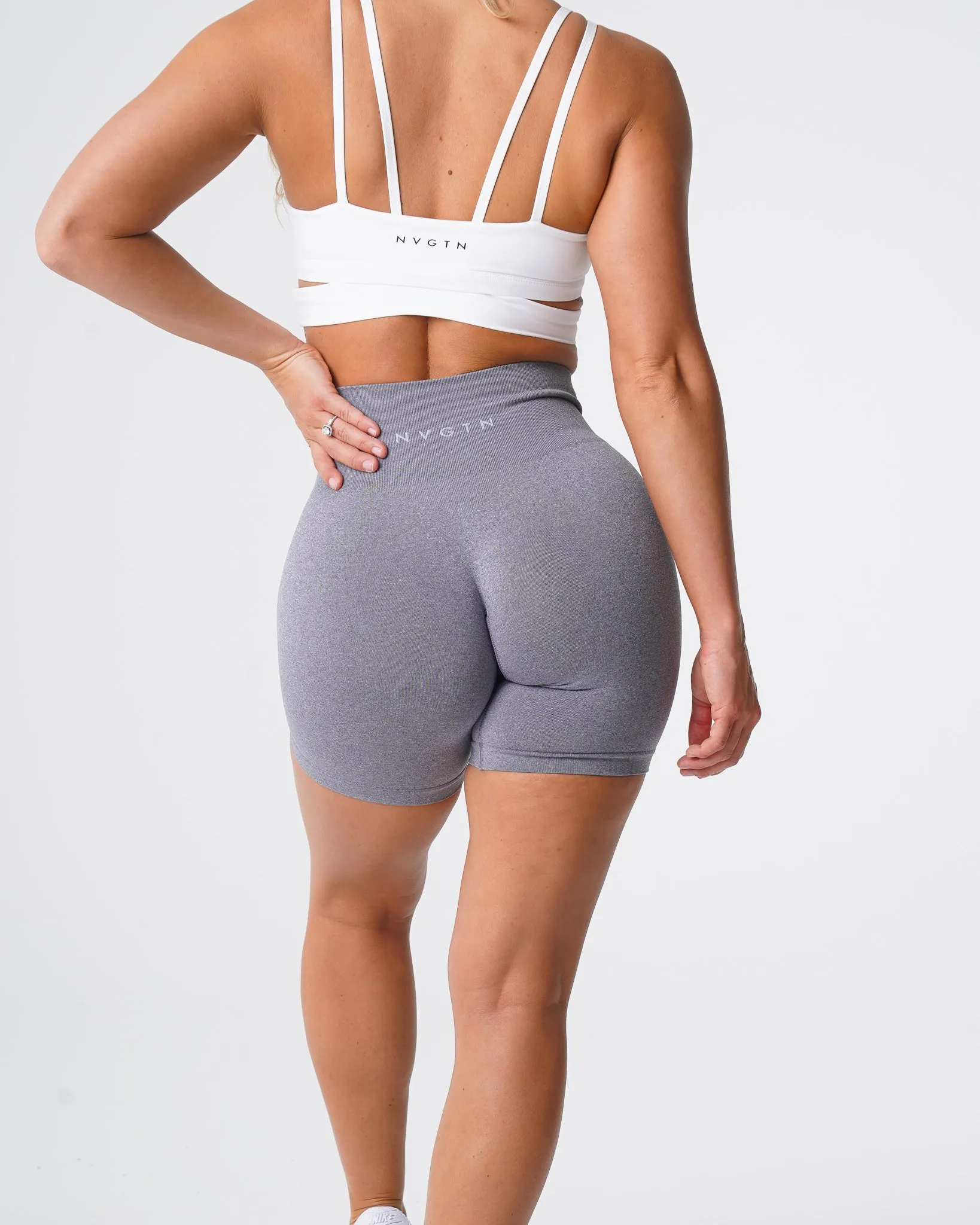 Grey Pro Seamless Shorts