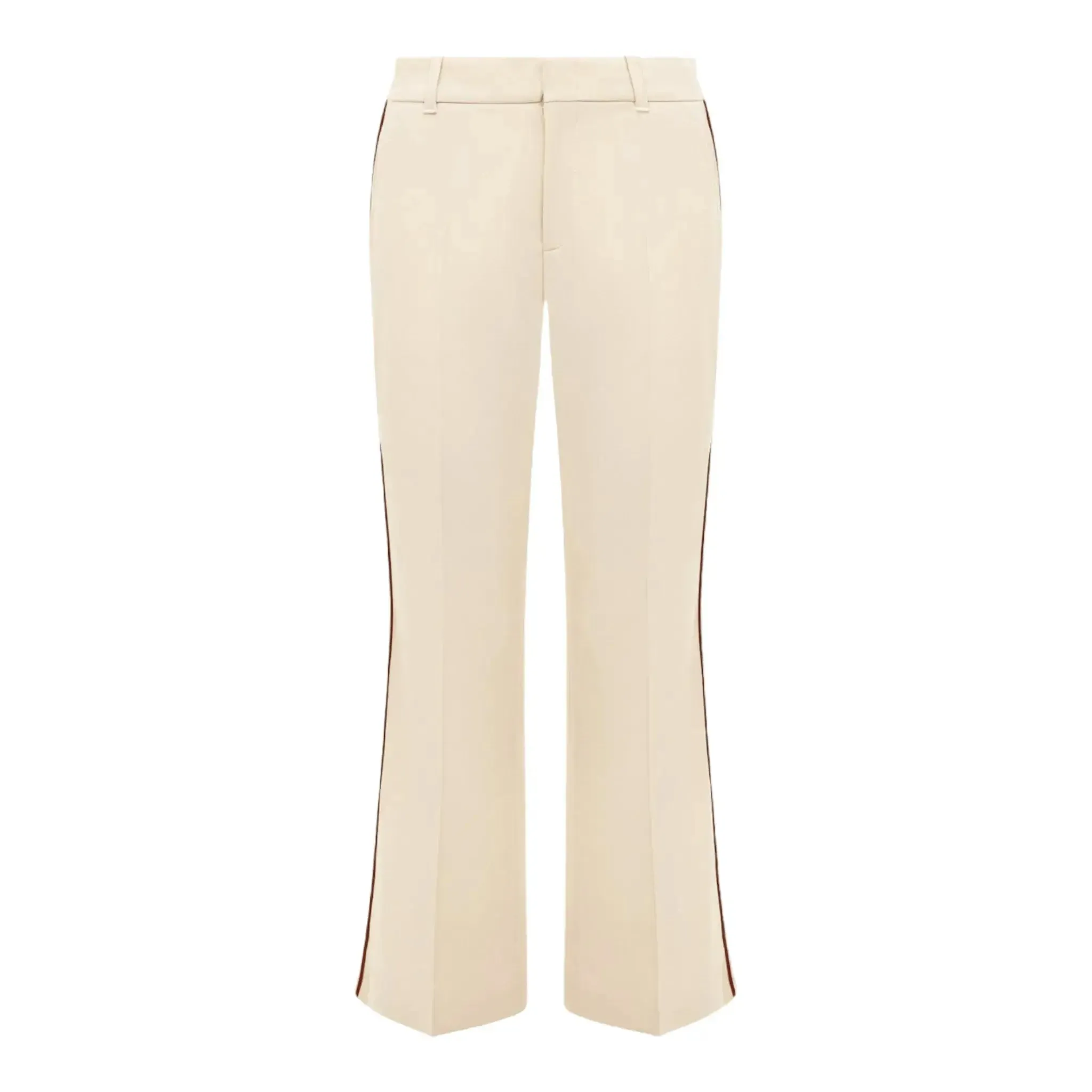 Gucci Grosgrain-Trimmed Bootcut Pants