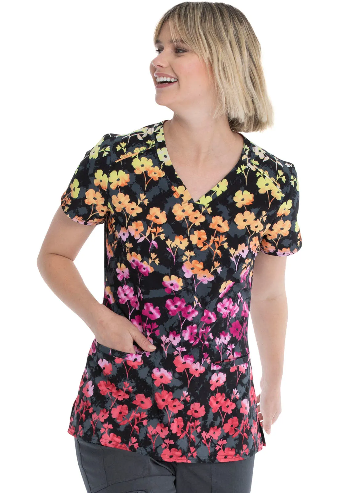 HeartSoul Prints - Women's V-Neck Print Top