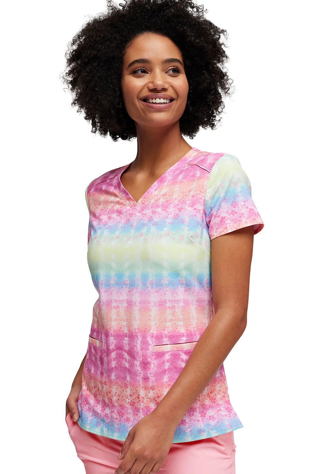 HeartSoul Prints - Women's V-Neck Print Top