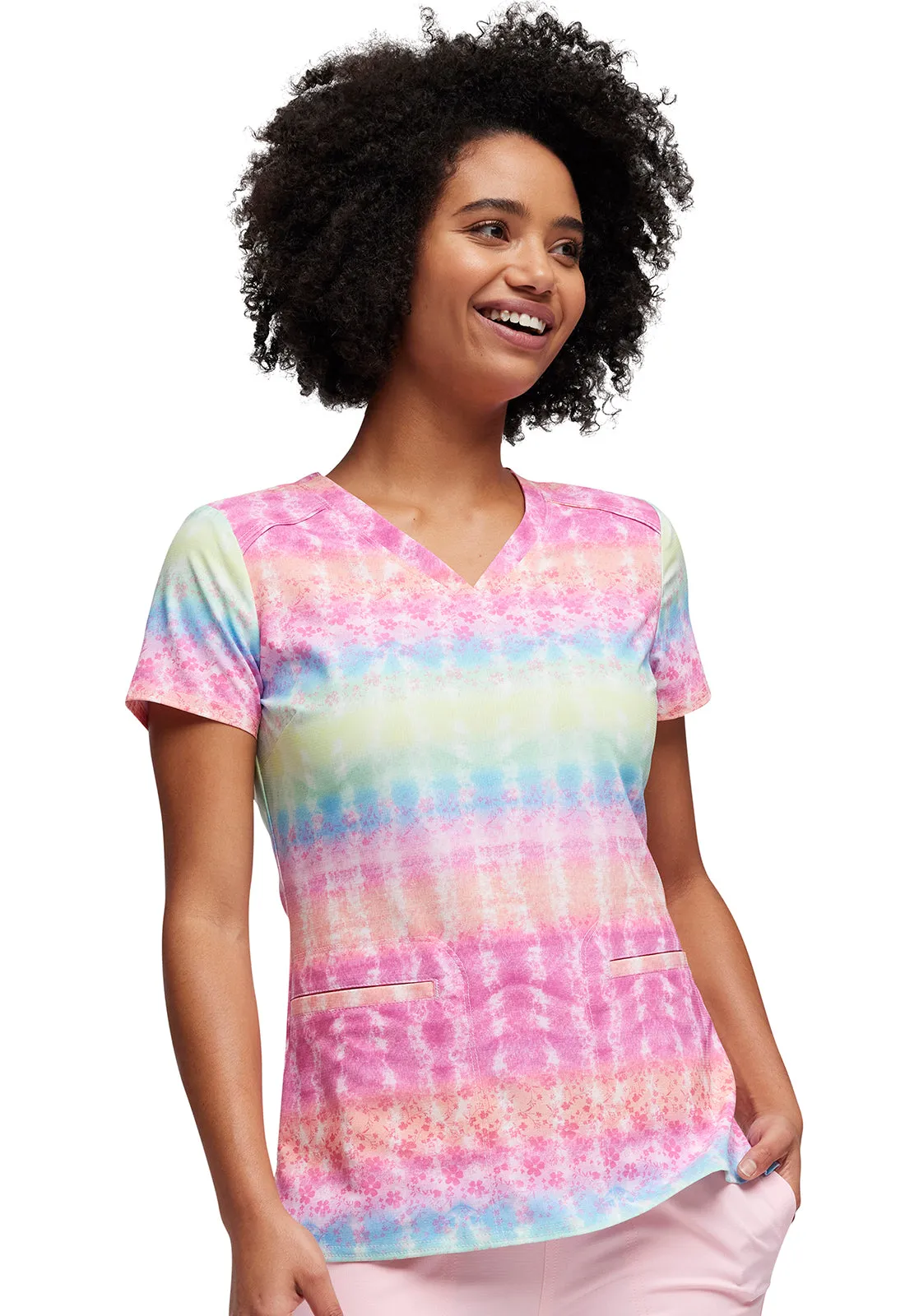 HeartSoul Prints - Women's V-Neck Print Top