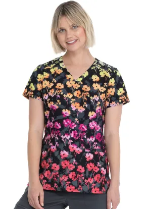 HeartSoul Prints - Women's V-Neck Print Top