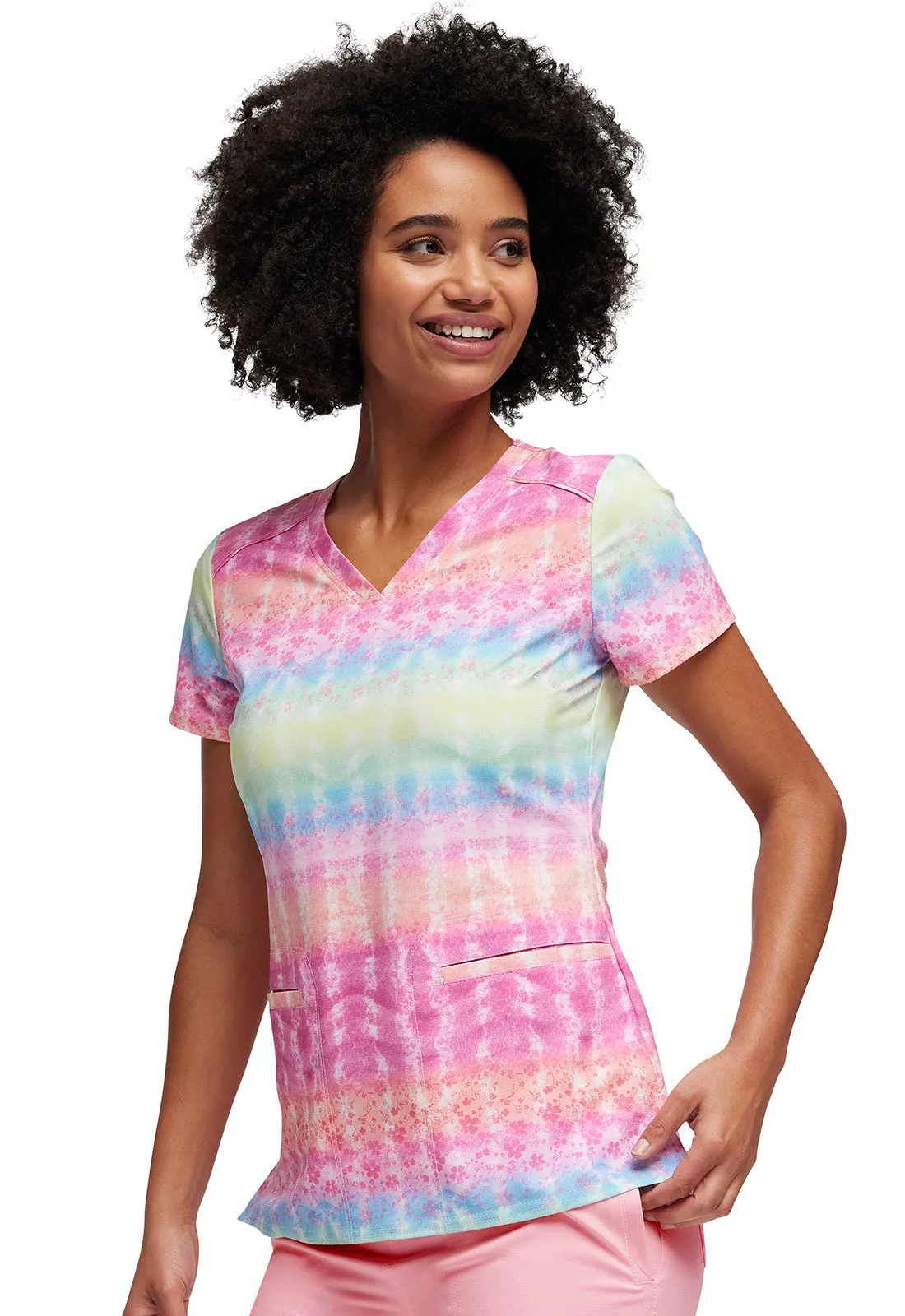 HeartSoul Prints - Women's V-Neck Print Top