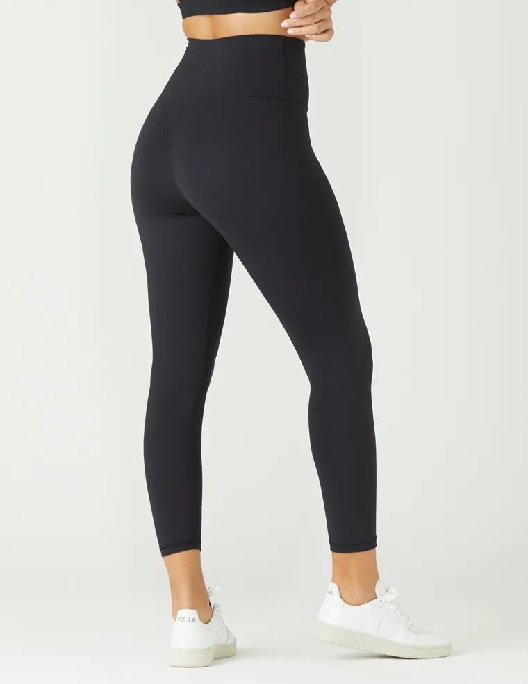 High Waist Pure 7/8 Legging: Black